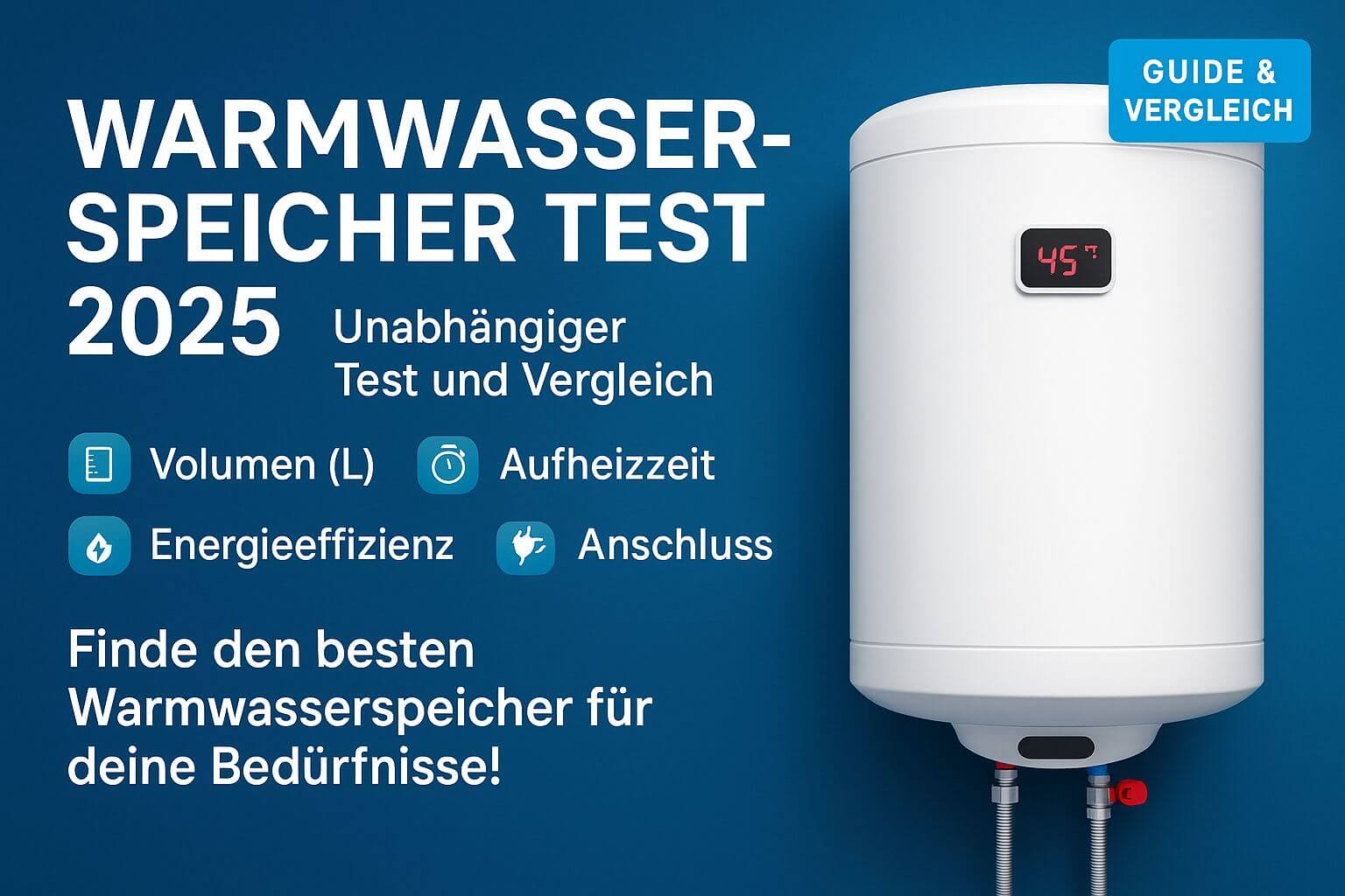 Warmwasserspeicher Test