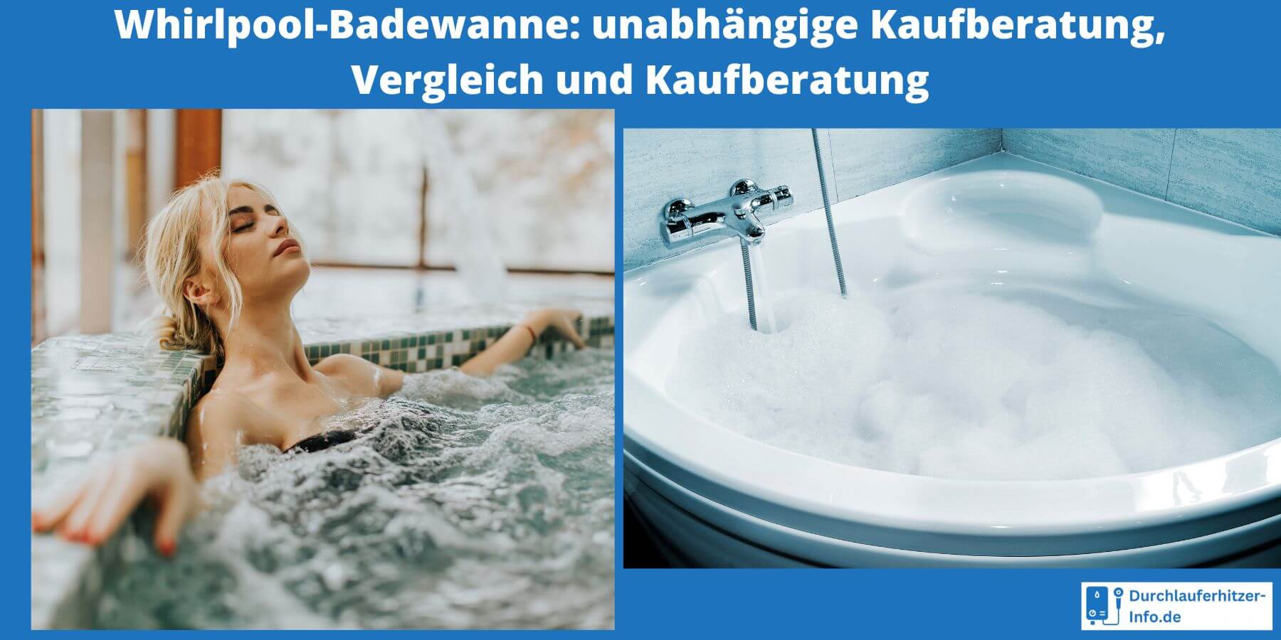 Whirlpool-Badewanne